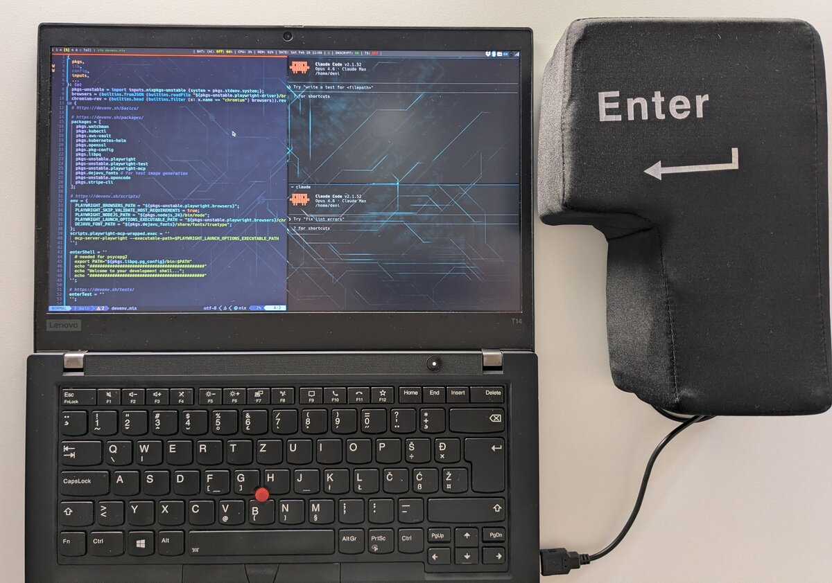 You can just build things